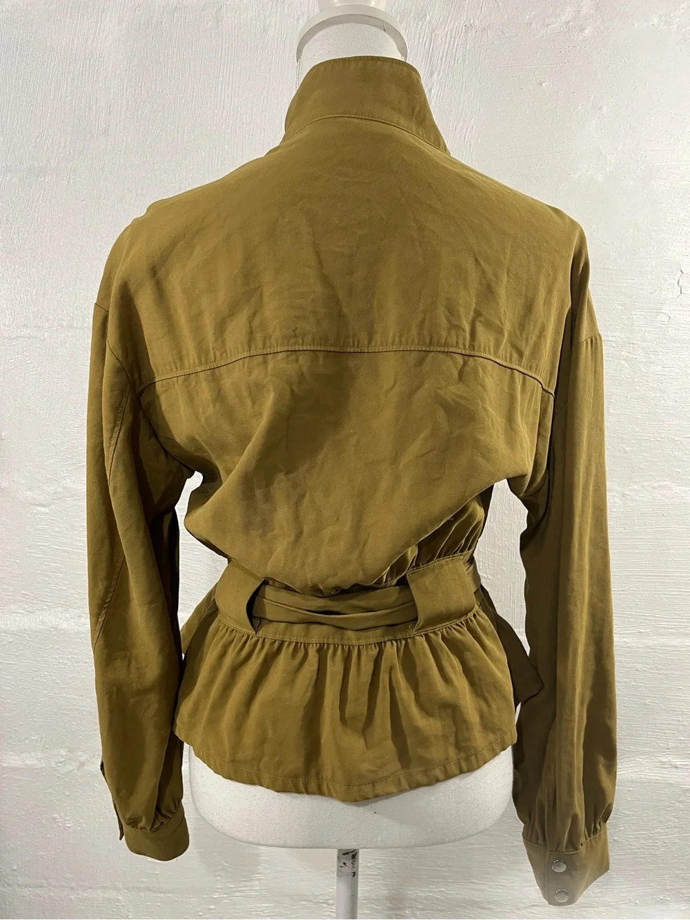 NINE WEST BELTED UTILITY JACKET - Picture 10 of 14
